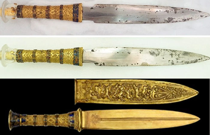 King Tut’s Cosmic Dagger Was Not Made In Egypt - New Study Reveals