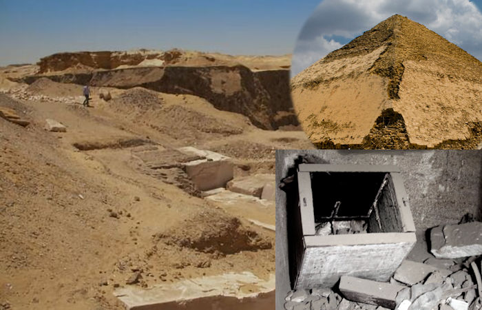 Mystery Of The Unbreached Burial Chamber Inside The Little-Known Dashur Pyramid In Egypt