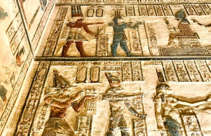 New Images From The Magnificent Dendera Temple Where Restoration Works Continue