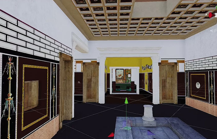 A Unique Look Inside An Ancient Pompeian Home Re-Constructed With Virtual Reality