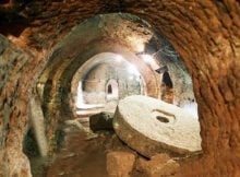 Underground Labyrinth With Secret Passages, Tunnels In Dobrogea Plateau, Romania