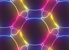 Link diagram of the quantum electronic link in momentum (velocity) space observed in the topological Weyl magnet Co2MnGa, determined from advanced photoemission spectroscopy measurements. Credit: Ilya Belopolski and M . Zahid Hasan, Princeton University