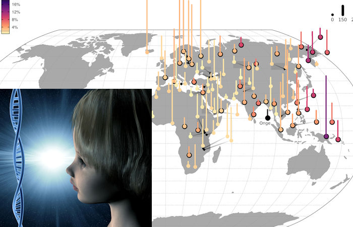 Human DNA Shaped By Past Events Caused Sharp Dips In The Population