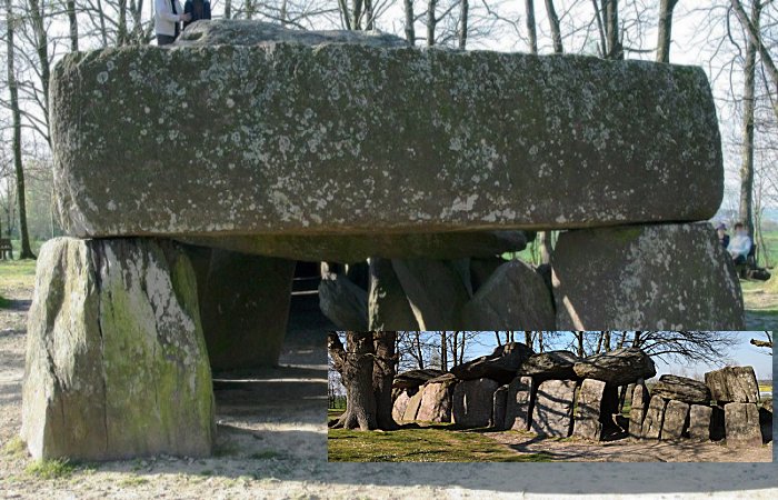 Mysterious Huge Neolithic Dolmen Roche-aux-Fées In Brittany Built By Fairies As Legend Says