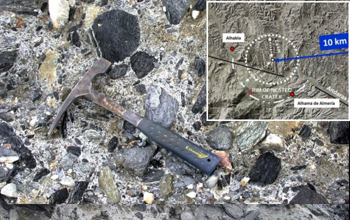 First Probable Impact Crater- Buried At A Depth Of 1,000 M - Identified In Spain