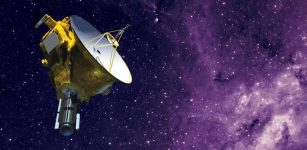 Artist's impression of NASA's New Horizons spacecraft. NASA/APL/SwRI and NASA/JPL-Caltech