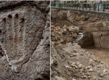 Fragments Of City's Fortifications And Carved Hand Imprint Unearthed In Jerusalem