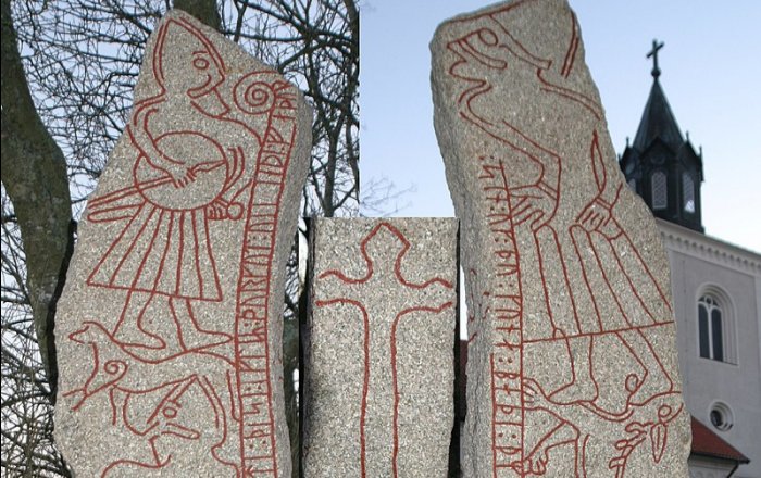 Ledberg Stone (Ledbergsstenen) With Magic Formula Dated To Viking-Era - One Of Most Beautiful Landmarks