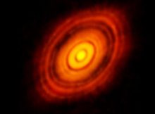 ALMA image of the protoplanetary disc around HL Tauri Credit: ALMA (ESO/NAOJ/NRAO)