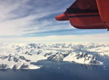 Aerial photographs of the Antarctic Peninsula’s glaciers. Credit: Dr Anna E. Hogg, University of Leeds