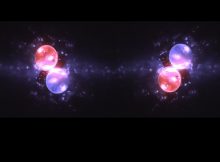 AI generated illustration of colliding bubbles in early universe. Credit: Birgitte Svennevig, University of Southern Denmark