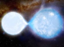 Dark Couple - Most Massive Touching Stars Ever Found Will Eventually Collide As Black Holes