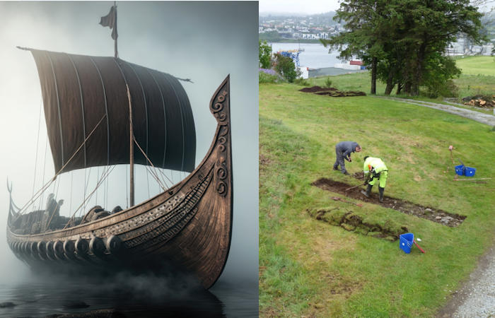 Spectacular Find - 20-Meter-Long Viking Ship Discovered In Salhushaugen Gravemound, Norway