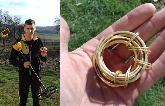 7 Magnificent Thracian Gold Bracelets Found In Romanian Forest By Amateur Archaeologist