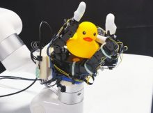 Robotic Hand Rotates Objects Using Touch, Not Vision