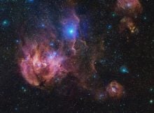 Running Chicken Nebula Presented By New 1.5-Billion-Pixel ESO Image