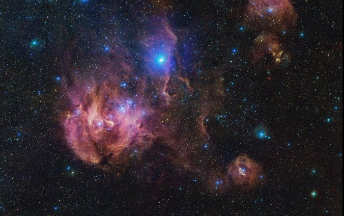 Running Chicken Nebula Presented By New 1.5-Billion-Pixel ESO Image