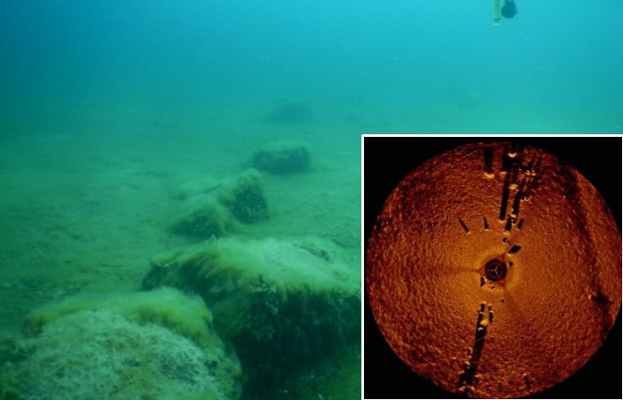 Is The Intriguing Underwater Structure Beneath Lake Michigan Man-Made Or A Natural Formation?