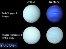 What Neptune And Uranus Really Look Like -They Are Similar Shade Of Greenish Blue