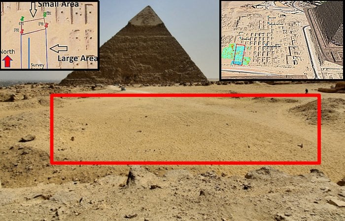 Anomalies Linked To L-Shaped Structure Detected At The Western Cemetery, Giza, Egypt