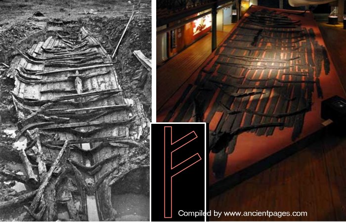 Äskekärrskeppet ('Äskekärr Ship') - Only Viking Ship Found With Runes