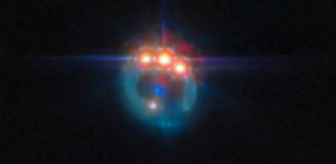 Webb admires bejeweled ring of the lensed quasar RX J1131-1231