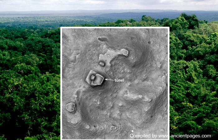 LIDAR Discovers Mysterious Maya Underground Chamber In The Rainforest