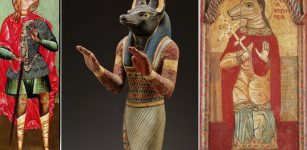 Mysterious Dog-Headed St. Christopher Reminds Of The Egyptian Jackal God Anubis