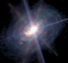 JWST Reveals Dust Structure Near Supermassive Black Hole