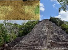 Huge Maya Stone Panel With 123 Glyphs Found Near Nohoch Muul Pyramid