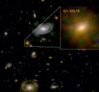 Astronomers Detect Black Hole Starving Its Host Galaxy