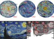 Van Gogh's Sky Beneath The Brushstrokes Is Alive With Real-World Physics