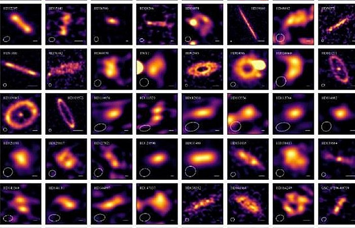 Astrophysicists Imaged 74 Exocomet Belts Orbiting Nearby Stars 