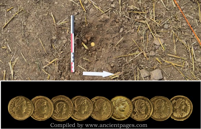 Secret Archaeological Excavations Have Led To The Discovery Of An Extremely Rare Ancient Roman Gold Rreasure In Parc Hosingen, Luxembourg