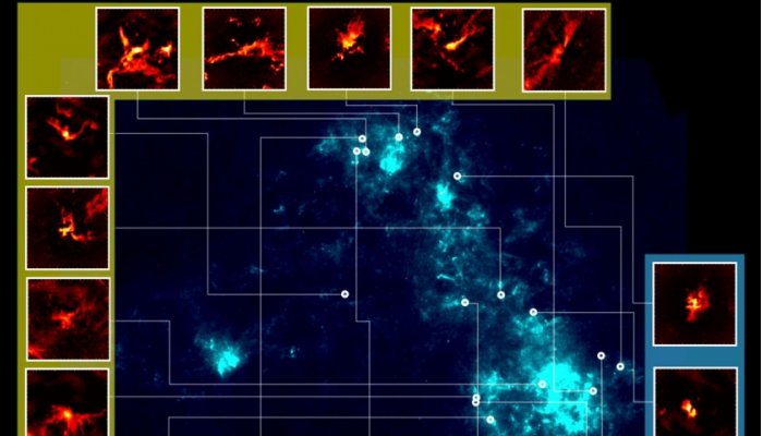 Ancient Stellar Nurseries: Certain Stars Originate From Diffuse Clouds Of Gas And Dust