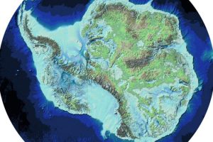 New Map Of Landscape Beneath Antarctica Unveiled