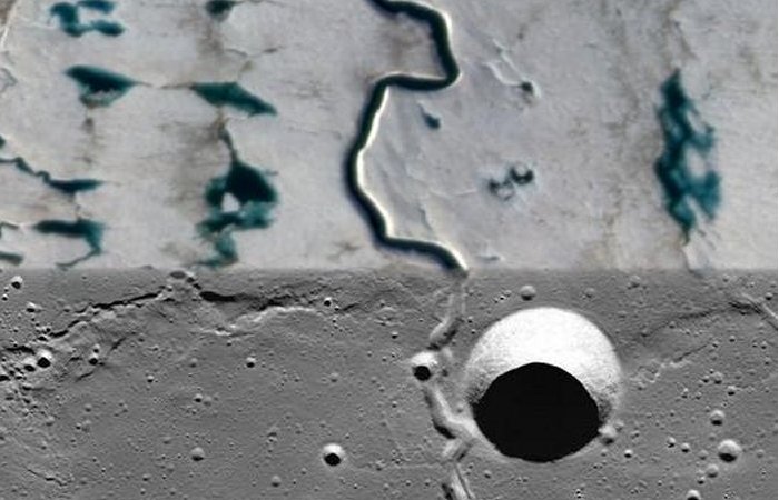 The Way Rivers Bend And Identifying Origins Of Channels On Other Planets